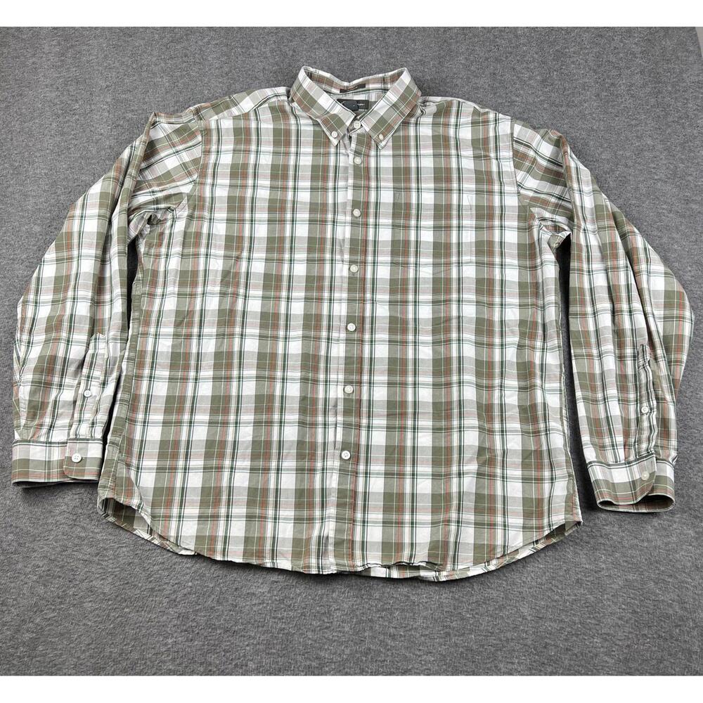 Eddie Bauer Men's XL Classic Fit Plaid Shirt